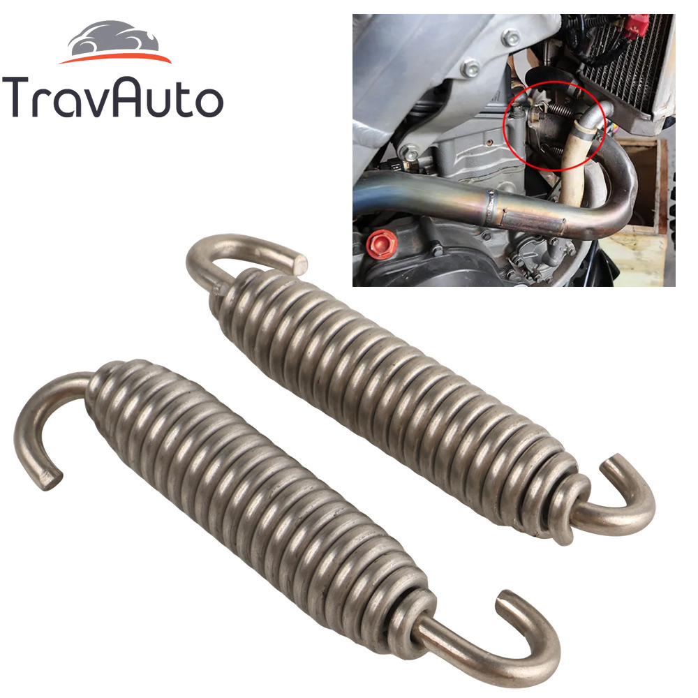 Fishing Swivel Connector - Travuto 2 adet 64mm Egzoz Yayları