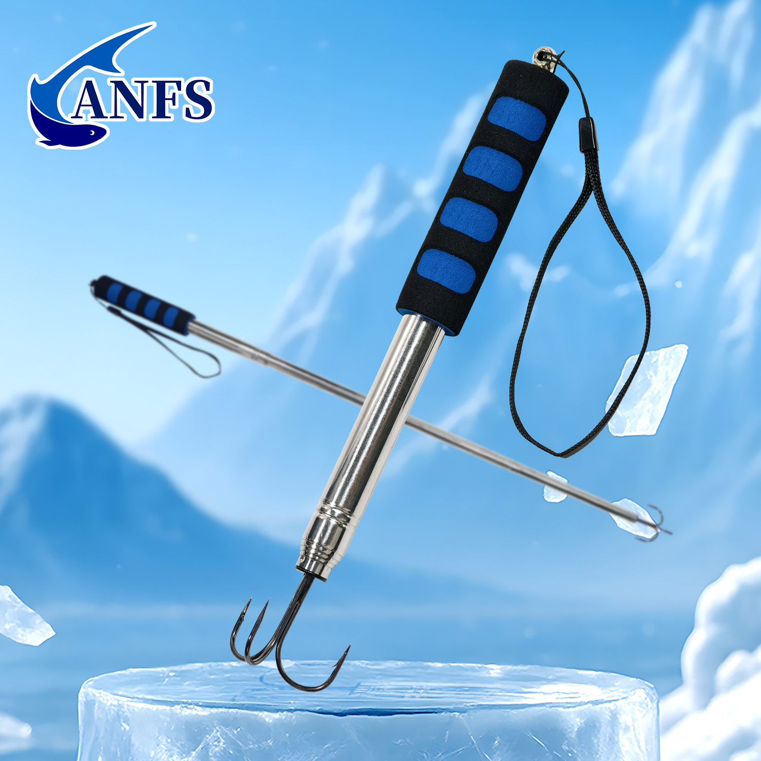 Saltwater Fishing Hook - ANFS 1 adet Paslanmaz Çelik Üçlü