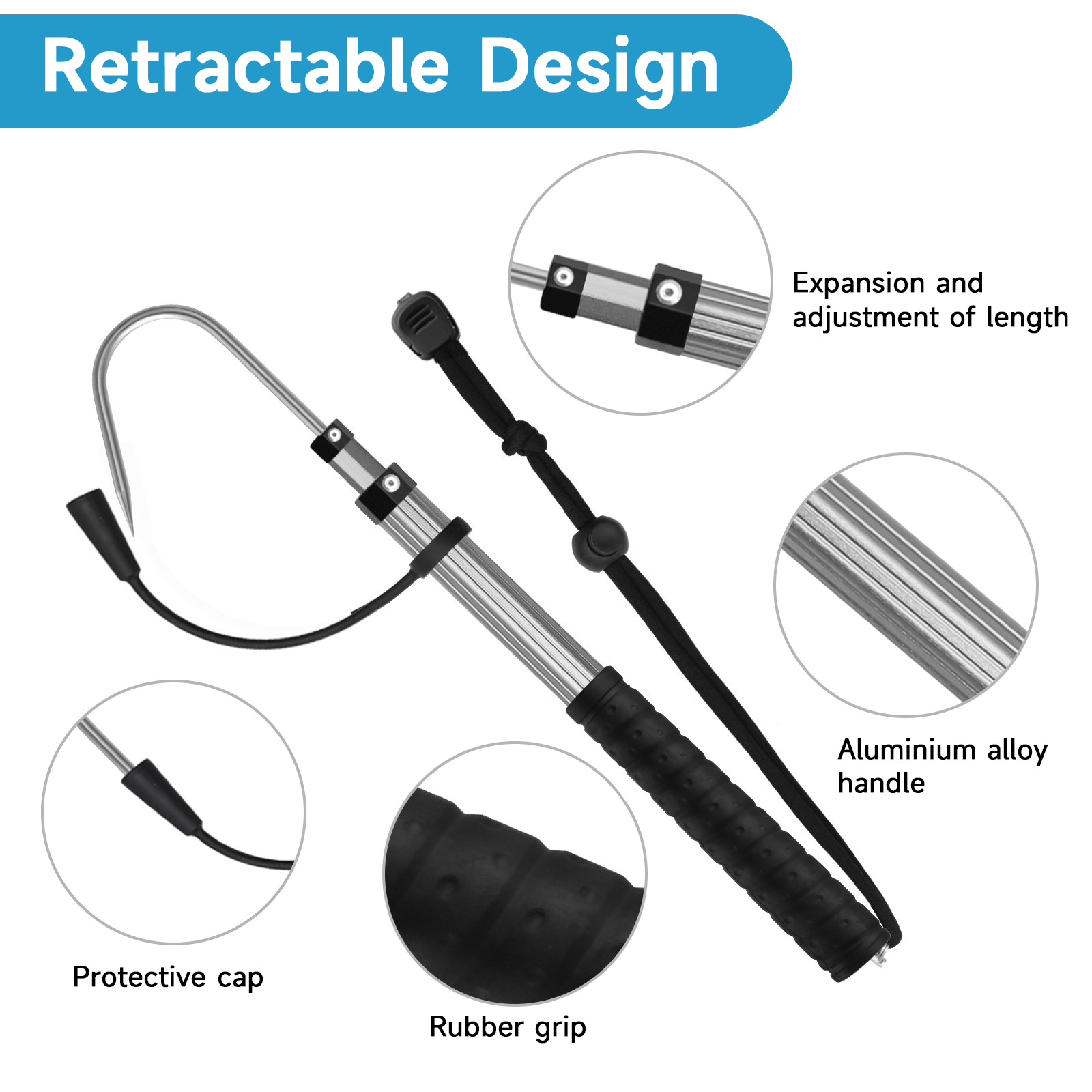 SANLIKE 90 cm Teleskopik Balık - Saltwater Fishing Hook incelemesi ve fiyatı