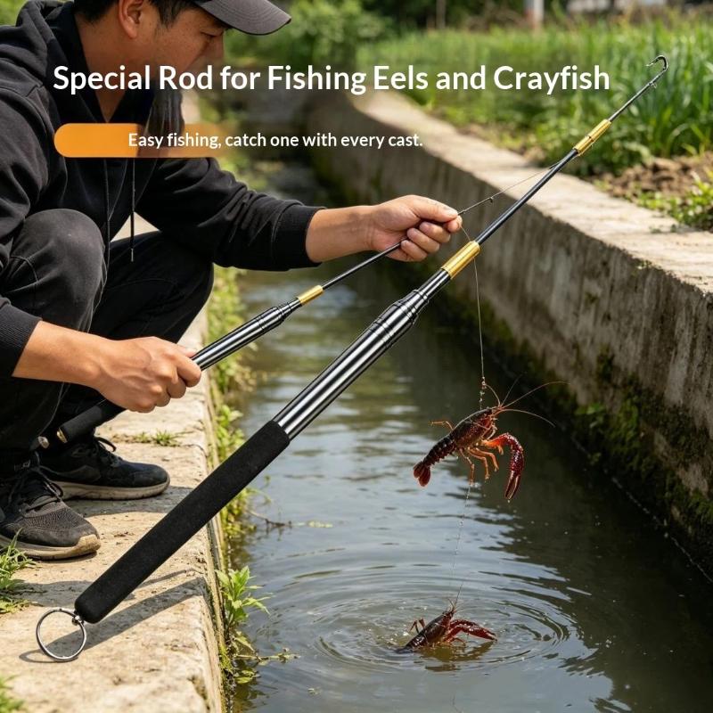 Teleskopik Yılan Balığı Balıkç - Saltwater Fishing Hook incelemesi ve fiyatı