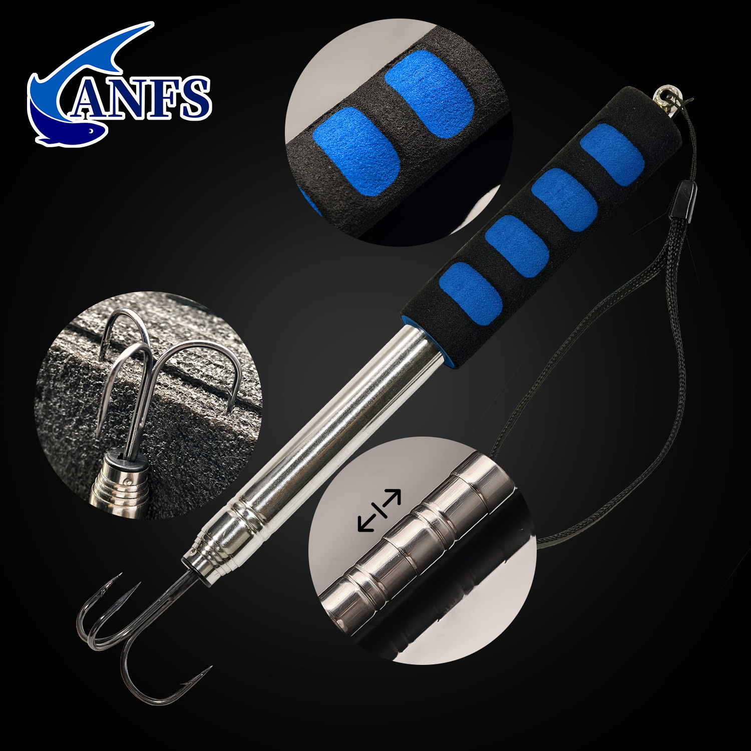 ANFS 1 adet Paslanmaz Çelik Üç - Saltwater Fishing Hook incelemesi ve fiyatı