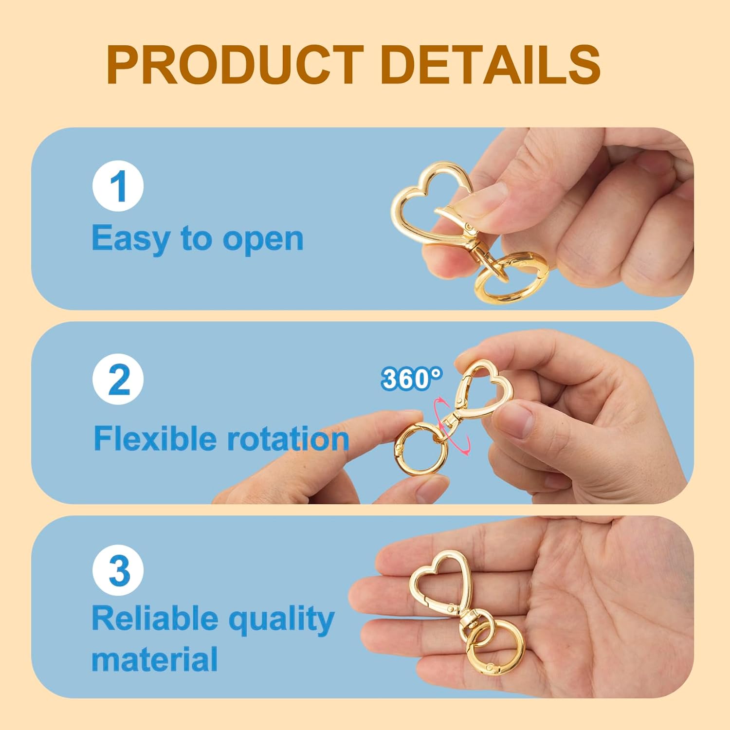 5/10/20/40 Set Çift Açılır Dön - Fishing Swivel Connector incelemesi ve fiyatı